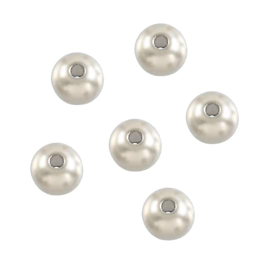 Metallic CCB Round Craft Beads by Bead Landing